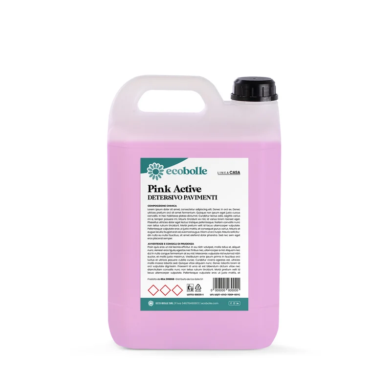 Detersivo Pavimenti Pink Active