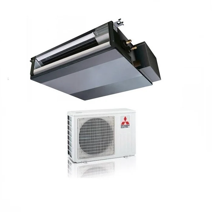 Condizionatore Climatizzatore Mitsubishi Electric Inverter Canalizzabile R-32 UI COMM CANALIZZ PEAD-M125JA2.TH + UE STND PUZ-M125VKA2 +COMANDO REMOTO PAR-41MAAB.