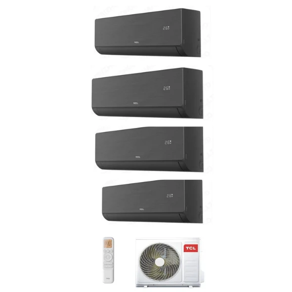 Condizionatore Climatizzatore Quadri Split Inverter TCL Modello Serie SaveIN F8 Wi Fi 9000+9000+12000+12000 BTU Con MT3240 R-32 Wi-Fi Integrato 9+9+12+12