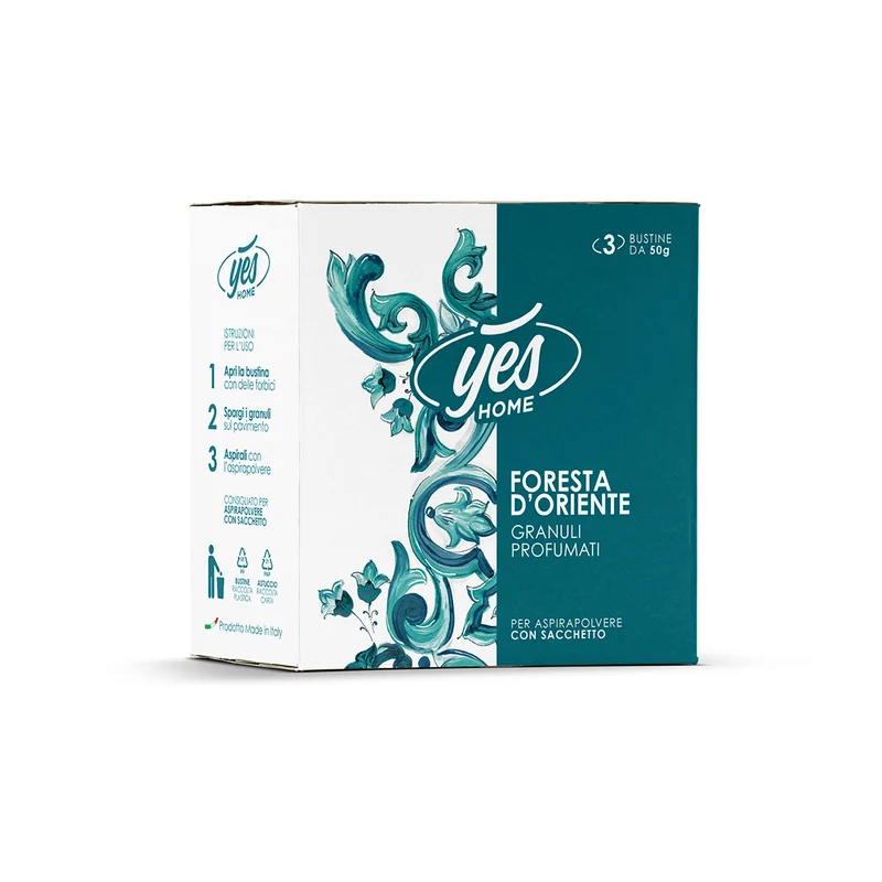 Granuli Profumati Classic - per aspirapolvere con sacchetto - Foresta d'Oriente