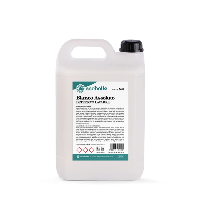Detersivo Lavatrice Bianco Assoluto