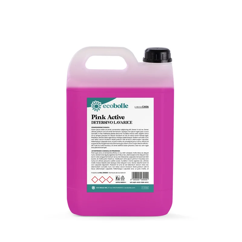 Detersivo Lavatrice Pink Active