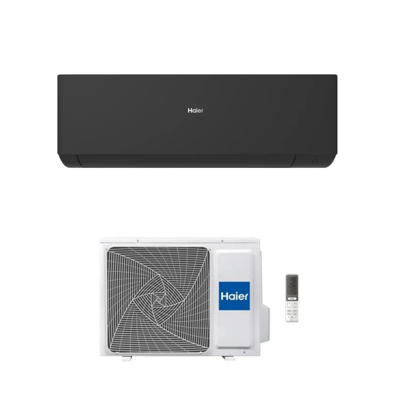 Condizionatore Climatizzatore Haier Monosplit Inverter Modello Expert Nero 12000 BTU R-32 Wi-Fi Integrato AS35XCAHRA-MB