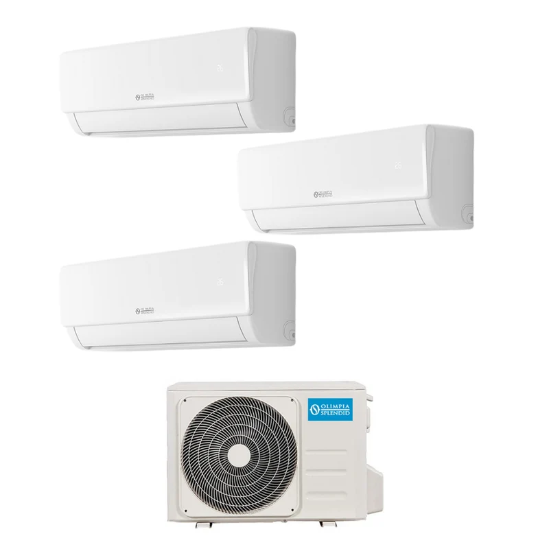 Condizionatore Climatizzatore Olimpia Splendid Trial Split Nexya S5 R-32 12000+12000+12000 Con OS-CEMYH28EI Wi-Fi Incluso 12+12+12