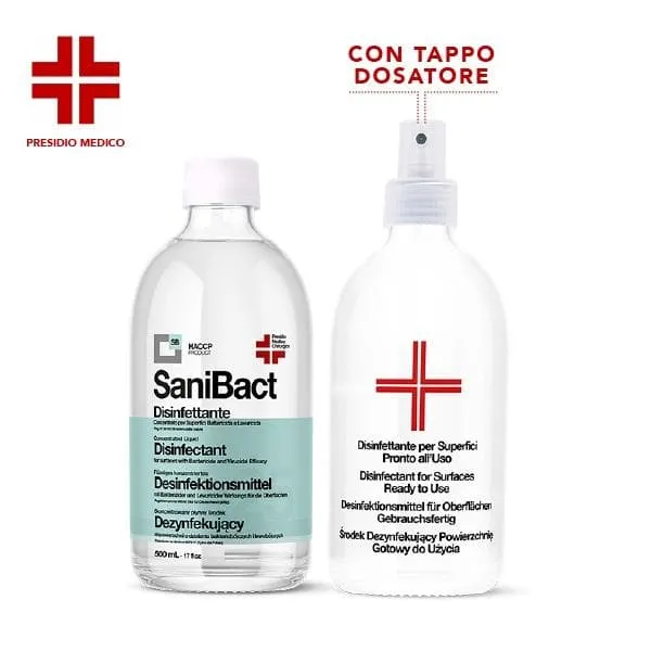 Disinfettante per superfici con erogatore SMARTBACT 500ml