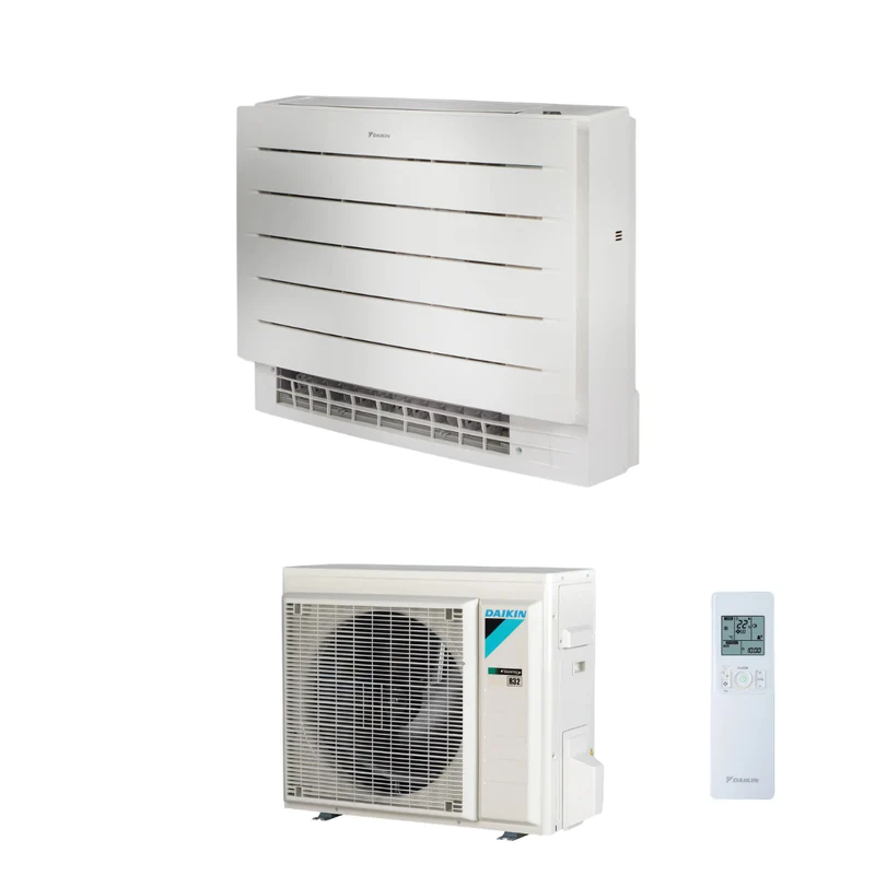 Condizionatore Climatizzatore Daikin Monosplit Inverter R-32 Perfera a Pavimento FVXM25B 9000 BTU Wi-Fi Integrato