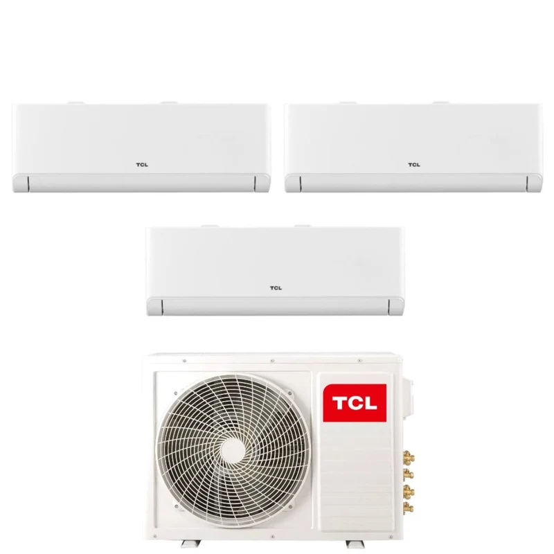 Condizionatore Climatizzatore Trial Split Inverter TCL Modello BreezeIN P5 9000+9000+9000 BTU Con MT2730 R-32 Wi-Fi Integrato 9+9+9