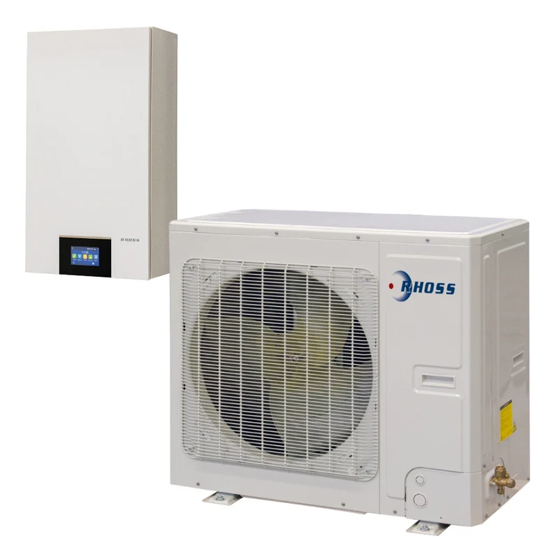 Pompa di Calore Aria/Acqua a Due Sezioni Inverter Rhoss Electa-Ecos.2-B Trifase 15,50 kW MHAITI 116T + IUB 16T R-32 A+++
