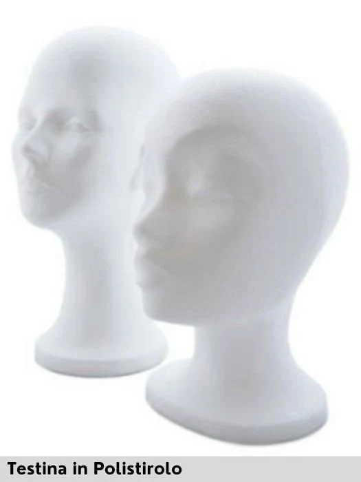 TESTINA IN POLISTIROLO - STYROFOAM STAND