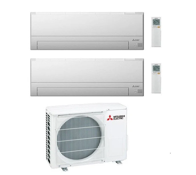 Condizionatore Climatizzatore Mitsubishi Electric Dual Split MSZ-BT R32 9000+12000 Con MXZ-2F53VF4 Wi-Fi 9+12