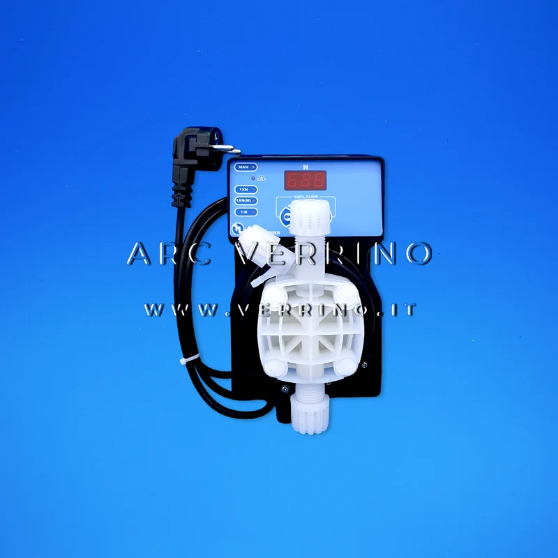 Pompa dosatrice proporzionale DLX comandata da un contatore lanciampulsi | Etatron D.S. DLX-VFT/MBB 08-10 E FPM