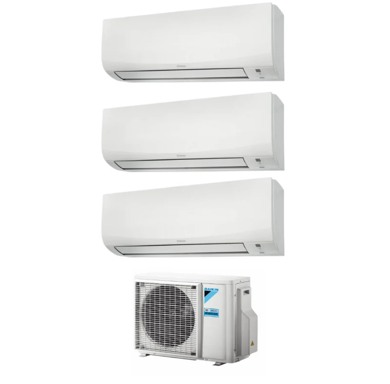 Condizionatore Climatizzatore Daikin Trial Split Inverter R-32 Serie Sensira 9000+9000+9000 Con 3MXF52A Wi-Fi Integrato 9+9+9