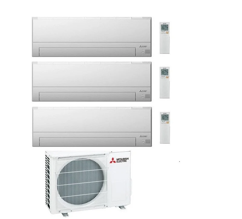 Condizionatore Climatizzatore Mitsubishi Electric Trial Split MSZ-BT R32 7000+7000+9000 Con MXZ-3F54VF4 Wi-Fi 7+7+9