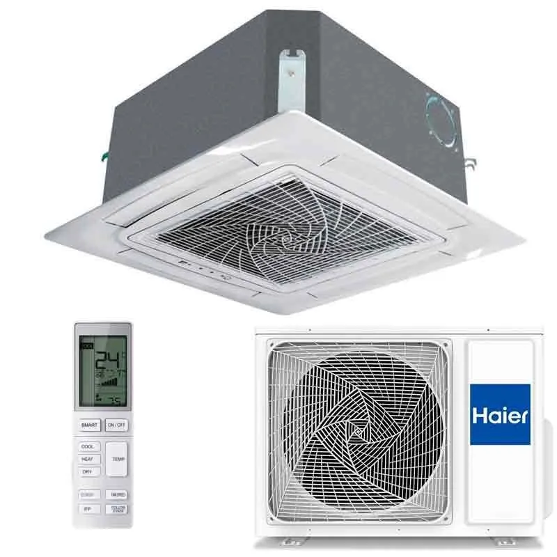 Condizionatore Climatizzatore Haier Monosplit Round Flow 18000 BTU R-32 AB50S2SG1FA Pannello Incluso WI-FI Optional