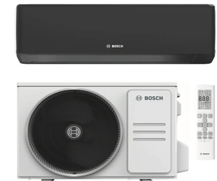 Condizionatore Climatizzatore Junkers Bosch Monosplit Inverter R-32 Serie Climate 7000i Black 12000 BTU CL7000iU W 35 EB Wi-Fi Integrato