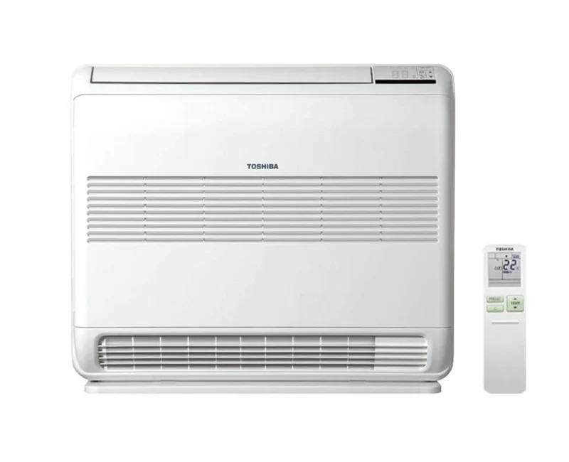 Condizionatore Climatizzatore Toshiba Monosplit Inverter Console Pavimento R-32 10000 Btu RAS-B10J2FVG-E Wi-Fi Optional