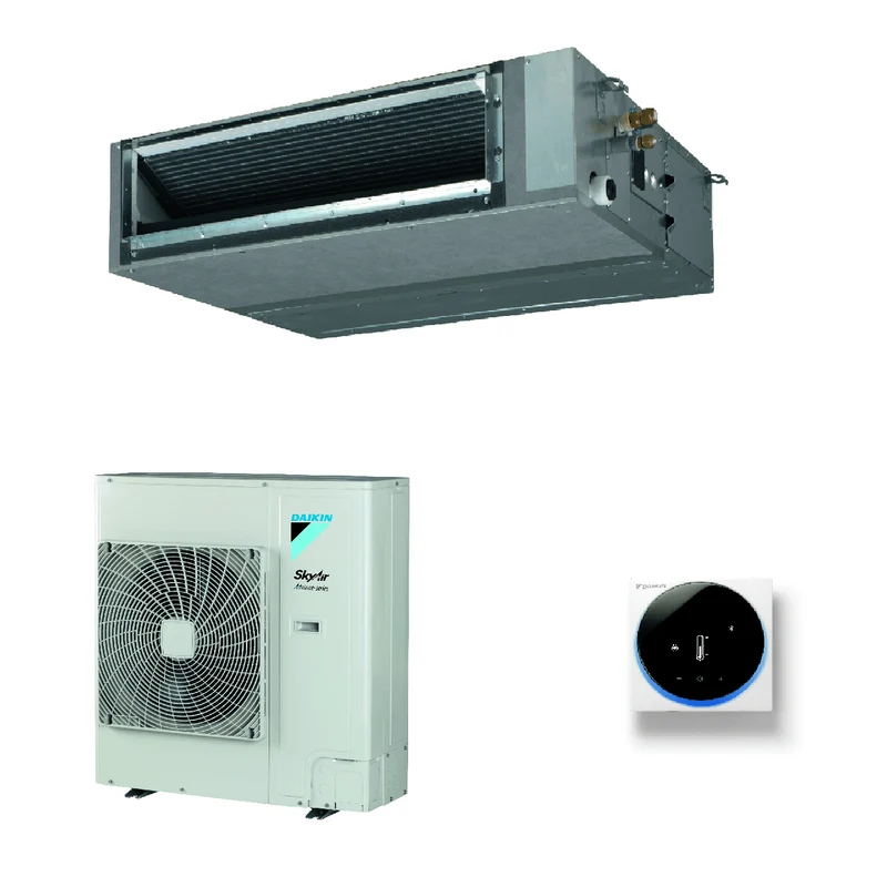 Condizionatore Climatizzatore Daikin Canalizzato Media Prevalenza R-32 Sky Air Active 24000 BTU Comando a filo incluso