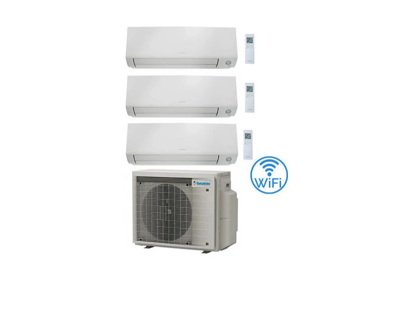 Condizionatore Climatizzatore Daikin Perfera All Seasons Trial Split Inverter R-32 7000+7000+7000 con 3MXM52A9 Wi-Fi Integrato
