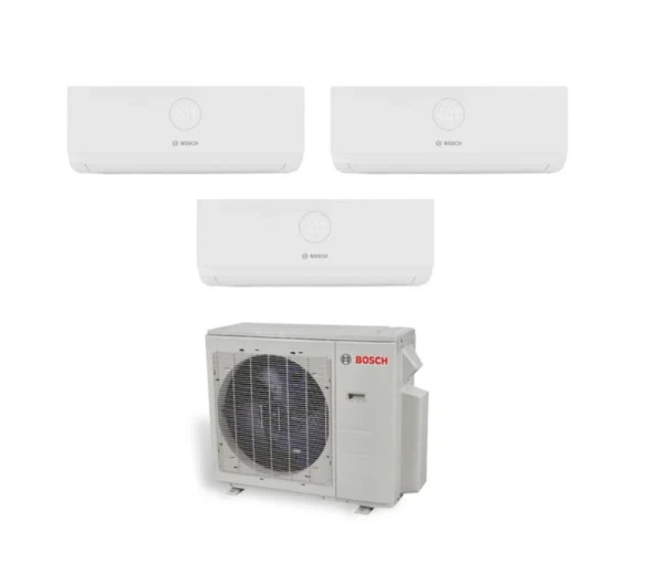 Condizionatore Climatizzatore Junkers Bosch Trial Split Climate 5000 R-32 9000+9000+9000 Con 5000M 62/3 E Wi-Fi Optional