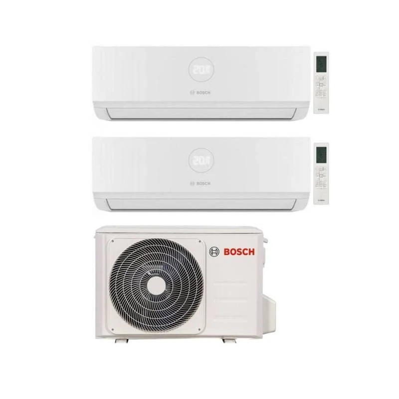 Condizionatore Climatizzatore Junkers Bosch Dual Split Climate 5000 R-32 9000+12000 Con 5000M 41/2 E Wi-Fi Optional