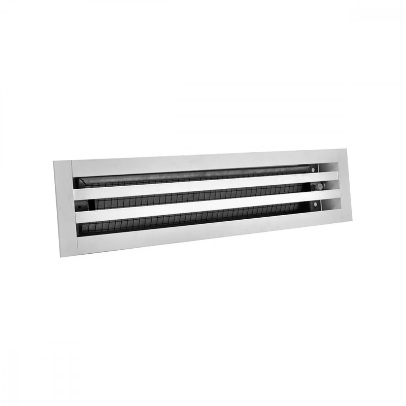 Diffusori Lineari a 3 Feritoie Brofer DLFFP In Alluminio Anodizzato Con Portafiltro Varie Misure