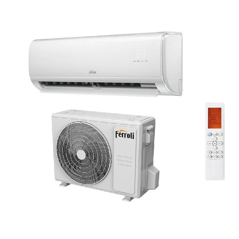 Condizionatore Climatizzatore Ferroli Monosplit Inverter Giada S 9000 BTU Wi-Fi Integrato Alexa e Google HOME
