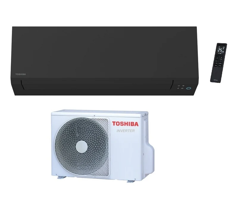 Condizionatore Climatizzatore Toshiba Monosplit Inverter Shorai Edge 13000 btu Black RAS-B13G3KVSGB-E Wi-Fi integrato
