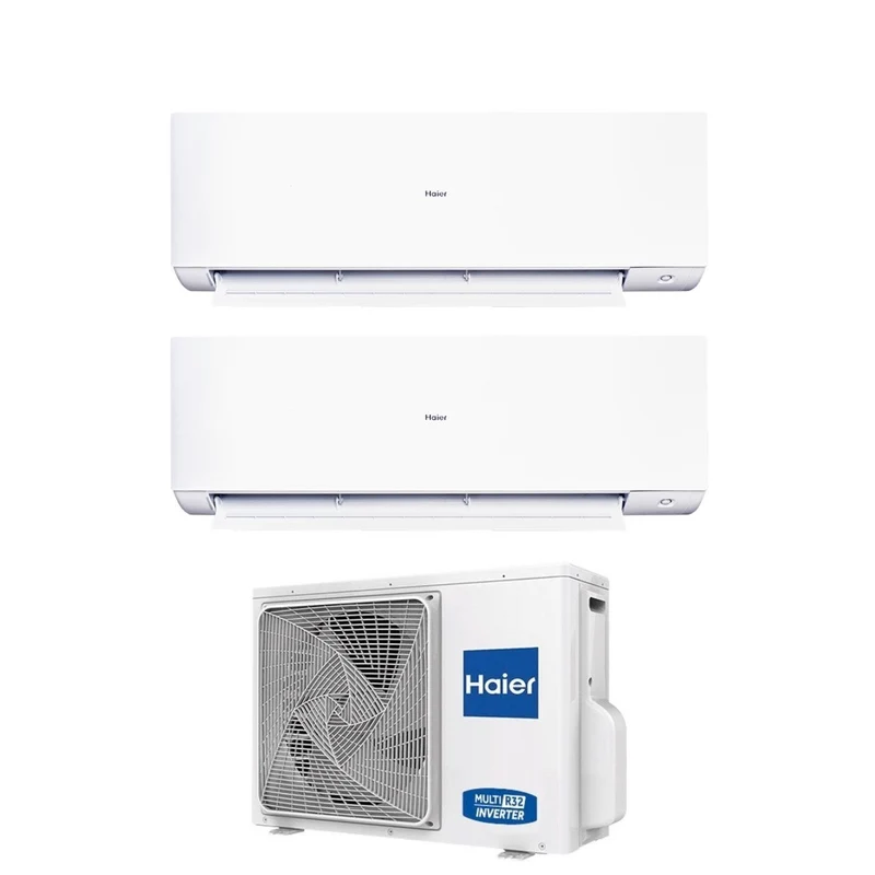 Condizionatore Climatizzatore Haier Dual Split Inverter Modello Expert 7000+12000 BTU R-32 Wi-Fi Integrato Con 2U40S2SM1FA