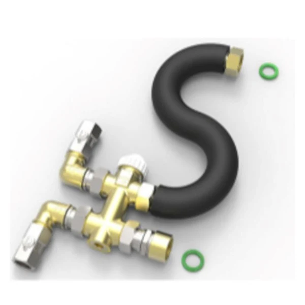 Kit Collegamento Idraulico Glass e Valvola a 3 Vie Deviatrice Motorizzabile - Cod. TGCL59