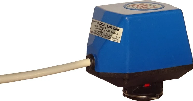 Motore per valvola deviatrice 3 vie a 3 fori con attacchi da 1" 1/4 cod. M7B3