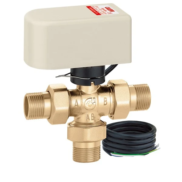 Valvola Caleffi Deviatrice a 3 Vie Motorizzata