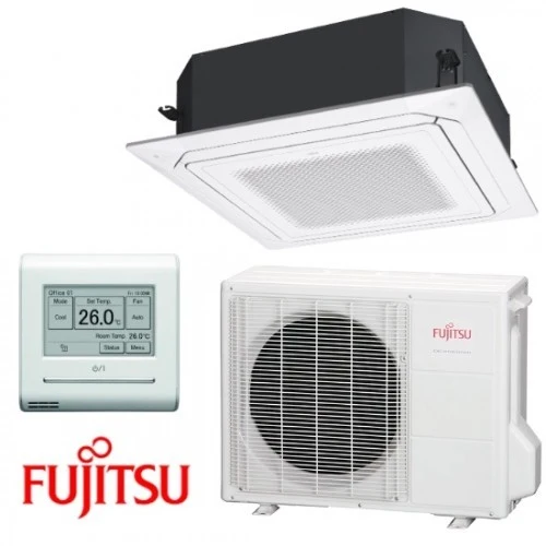 Condizionatore Climatizzatore Fujitsu a Cassetta Circular Flow Eco R-32 45000 BTU AUXG45KRLB White Wi-Fi Optional
