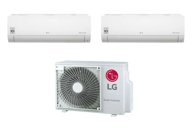 Condizionatore Climatizzatore LG Dual Split Inverter R-32 Libero Smart 7000+7000 BTU Con MU2R15 U13 A+++ Wifi integrato 7+7