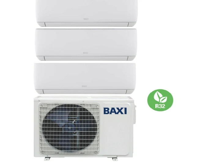 Condizionatore Climatizzatore Baxi Trial Split Inverter Astra R32 9000+9000+12000 BTU Con LSGT60-3M Wi-Fi Optional