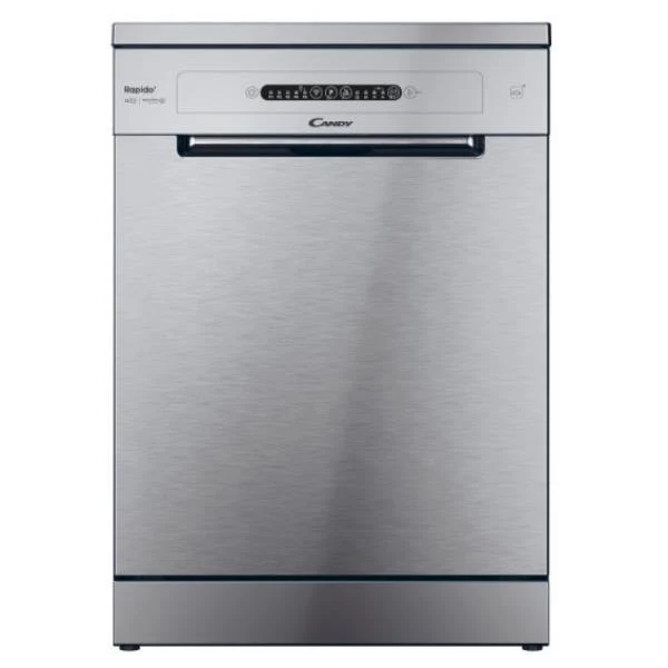 Lavastoviglie Candy Rapidò CF 3C7L0X 13 Coperti Classe C (A82xL59,7xP59,8) App hOn Inox