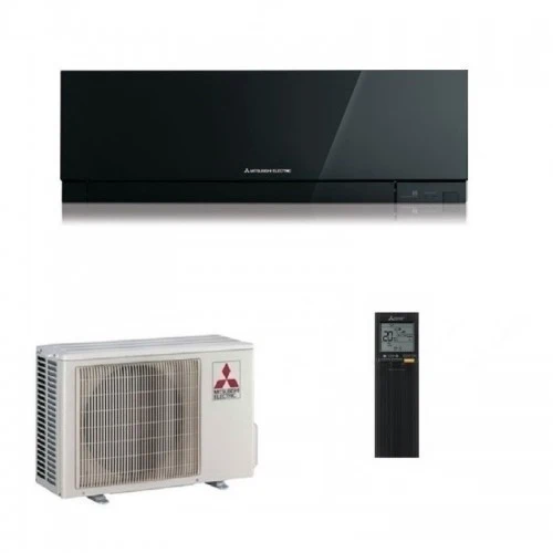 Condizionatore Climatizzatore Monosplit Mitsubishi Electric Inverter Kirigamine Zen R-32 Wi-Fi Nero 12000 BTU MSZ-EF35VGKB