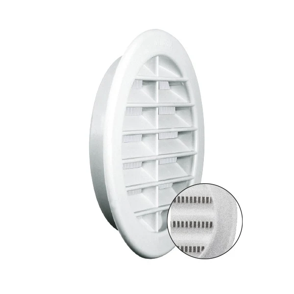 Griglie circolari da incasso in plastica ECOAIR - Vari diametri