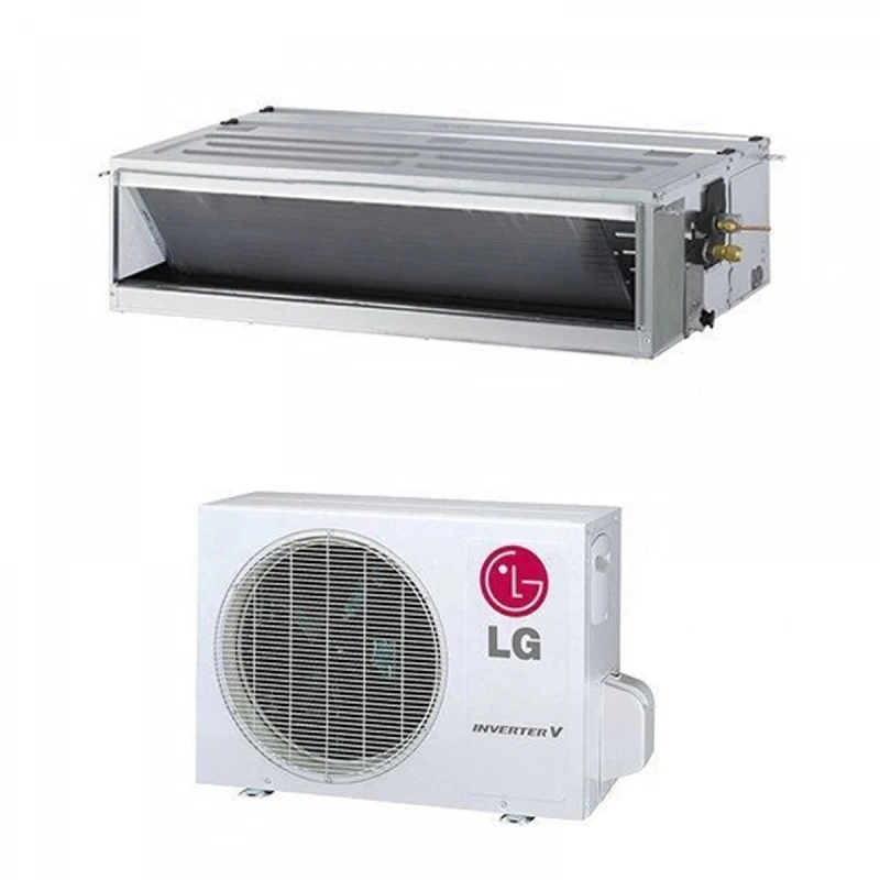 Condizionatore Climatizzatore LG Monosplit Inverter R-32 Canalizzato Media/Alta Prevalenza 24000 BTU CM24F.NA0 Wifi Optional A+ Comando a Filo