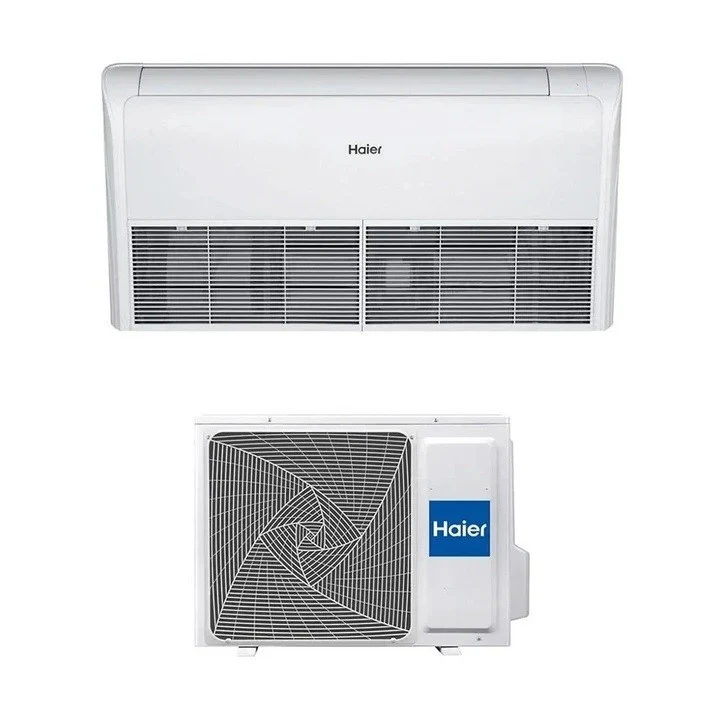 Condizionatore Climatizzatore Haier Monosplit Soffitto/Pavimento 12000 BTU R-32 AC35S2SG2FA(H) WI-FI Optional - Con Comando