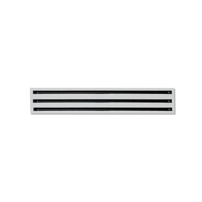 Diffusori Lineari a 3 Feritoie in Alluminio Anodizzato o Bianco RAL9010 DLF10