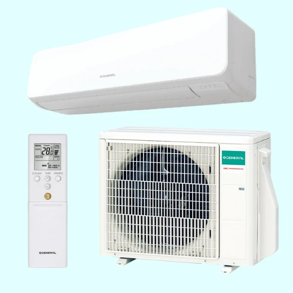 Condizionatore Climatizzatore General Fujitsu Monosplit Inverter R-32 Serie ASHG14KMCC 14000 BTU