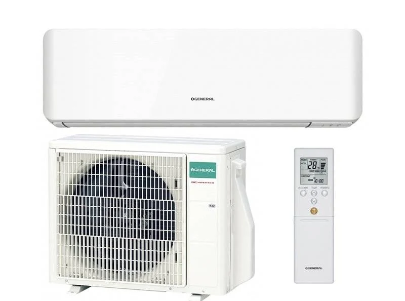 Condizionatore Climatizzatore General Fujitsu Monosplit Inverter R-32 Serie ASHG09KMCC 9000 BTU