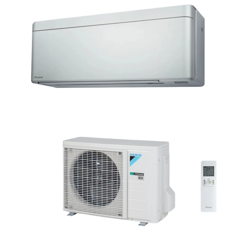 Condizionatore Climatizzatore Daikin Bluevolution Inverter Monosplit Stylish New Total Silver 18000 BTU WI-FI R-32 FTXA50BS(CS)