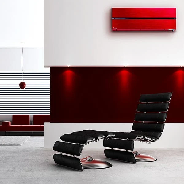 Condizionatore Climatizzatore Monosplit Mitsubishi Electric Inverter MSZ-LN Kirigamine Style 9000 BTU R-32 MSZ-LN25VG/R Ruby Red WI-FI