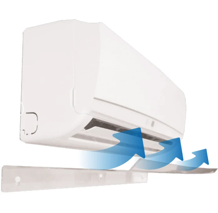 Deflettore Per Split Vecamco Versione Trasparente Dimensioni 1100x330x50 mm