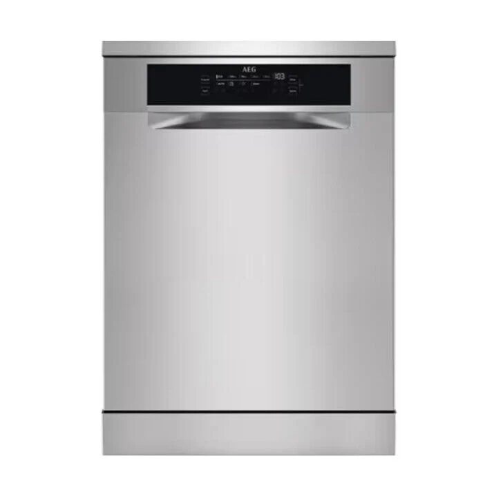 Lavastoviglie A Libera Installazione Aeg FFB74707PM Serie 7000 14 Coperti Classe C (A85xL59,8xP60,3) Stainless steel Touch SoftSpikes