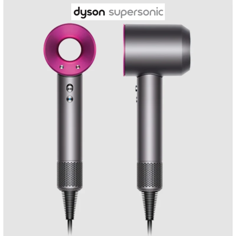 Asciugacapelli Dyson Supersonic HD01 Colore Grigio / Fucsia (Spedizione in 24h)
