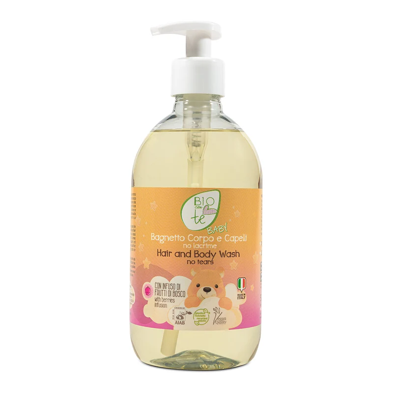 Bagnetto corpo e capelli - no lacrime - 500 ml