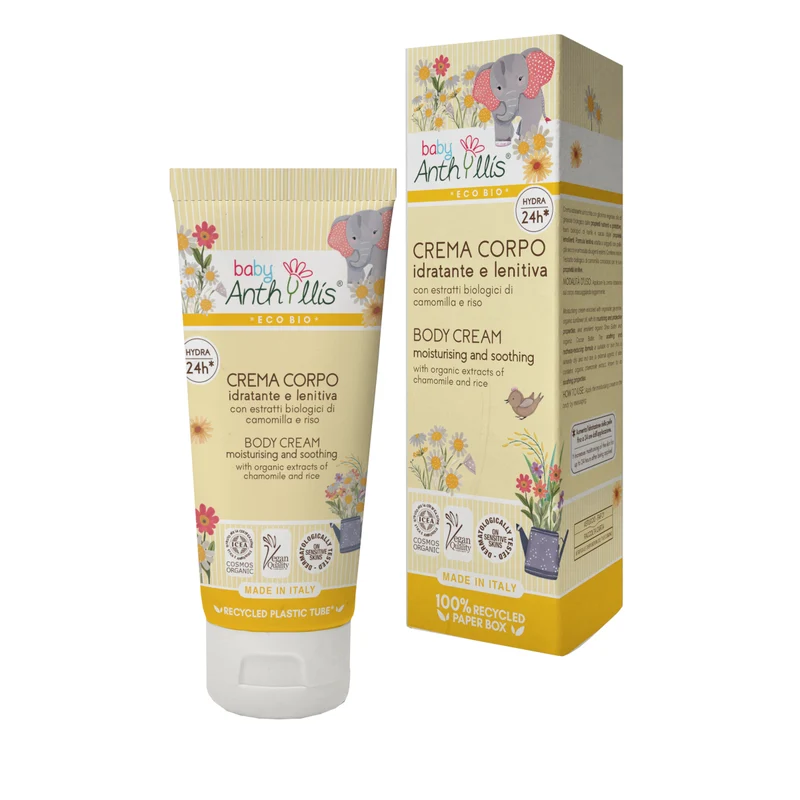 Crema corpo idratante e lenitiva - 100 ml
