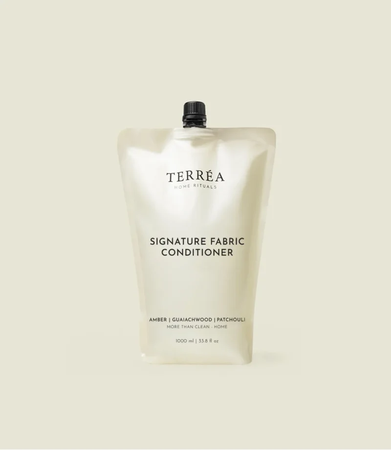 Terréa Refill Signature Fabric Conditioner, Patchouli / Guaiacwood / Amber, 1000 ml